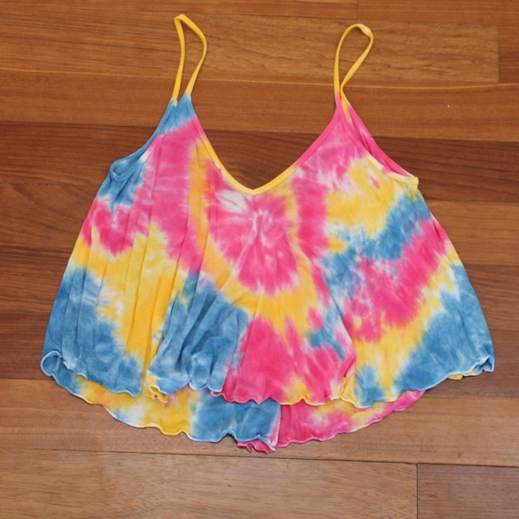 Ecote Tops - Urban Outfitters, tie dye tank, Women's Medium